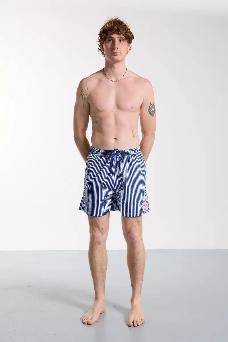 Swimshort Gianni Stripes Navy