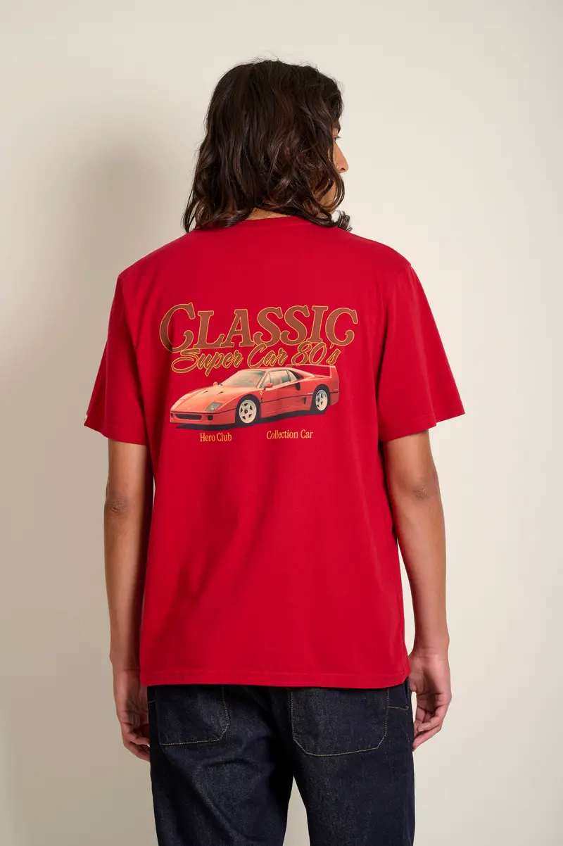 T-SHIRT AMBROSIO - BERRY ROSE