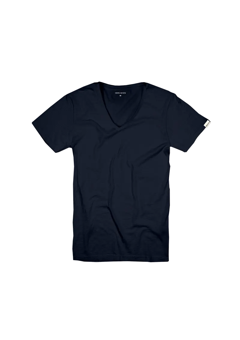 T-SHIRT BASIC COL V - NAVY