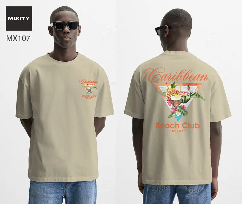 T-shirt beige CARIBBEAN