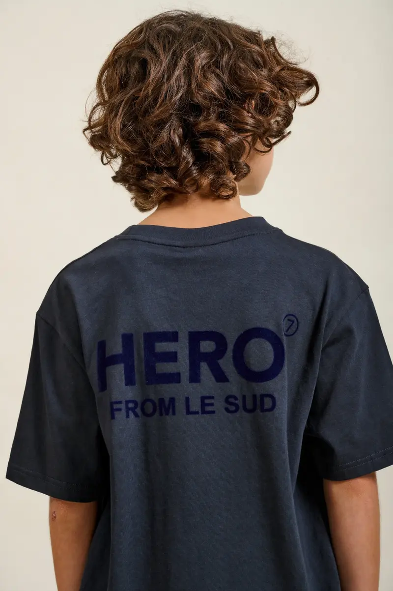 T-SHIRT BEST TEE KID - NAVY