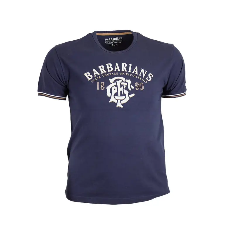 T-shirt bleu marine Barbarians BFC