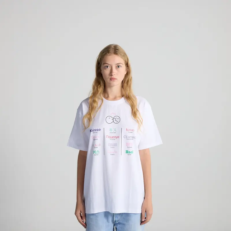 T-shirt Body Language White