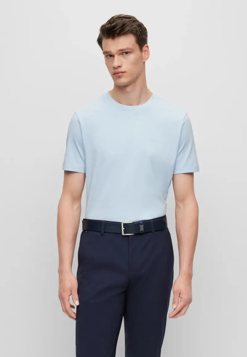 T-Shirt BOSS bleu
