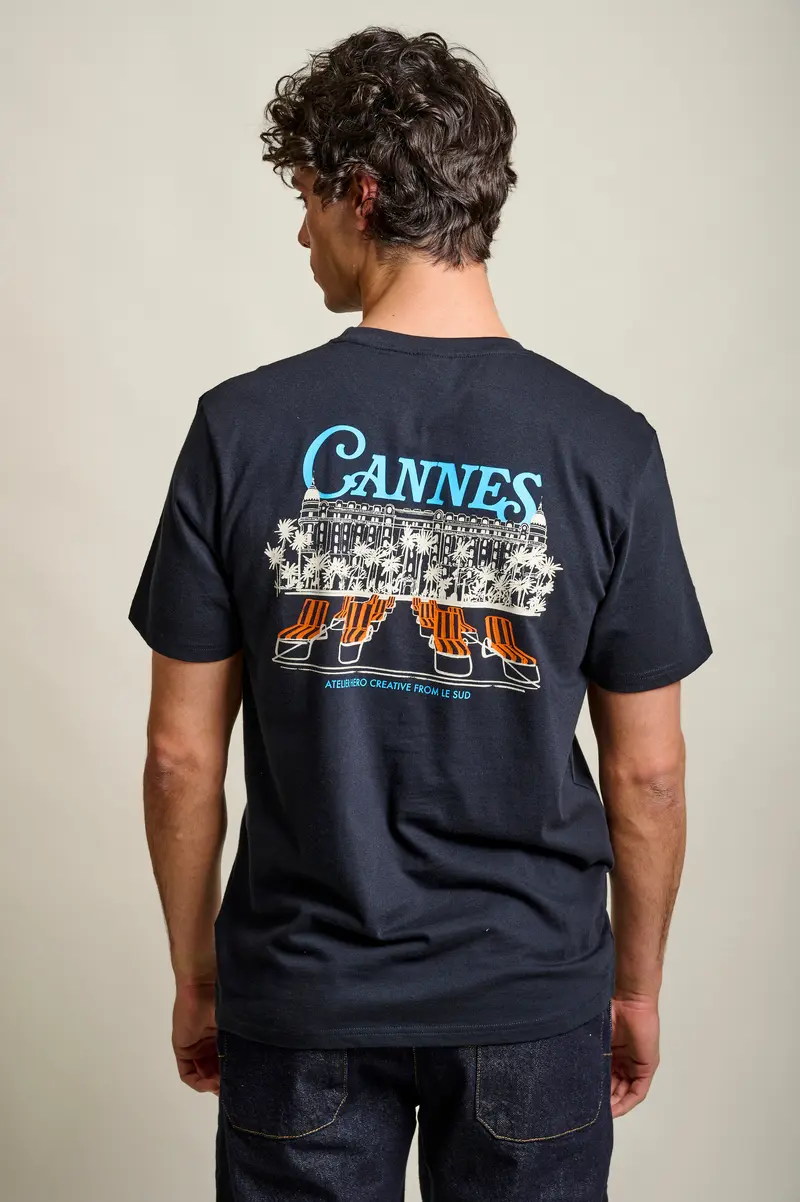 T-SHIRT CARLTON HOTEL - NAVY