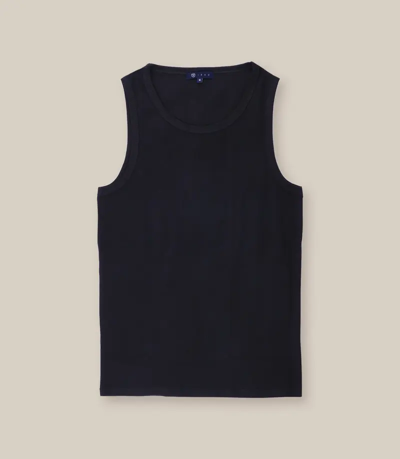 T-shirt col rond basique noir