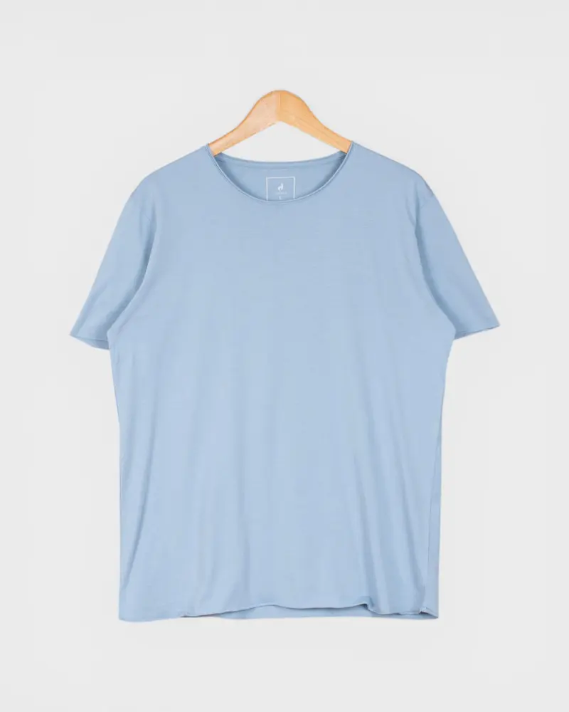T-shirt coton Dusty Blue
