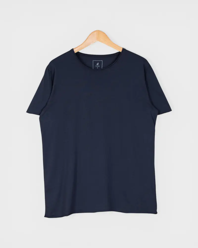 T-shirt coton Pima Navy
