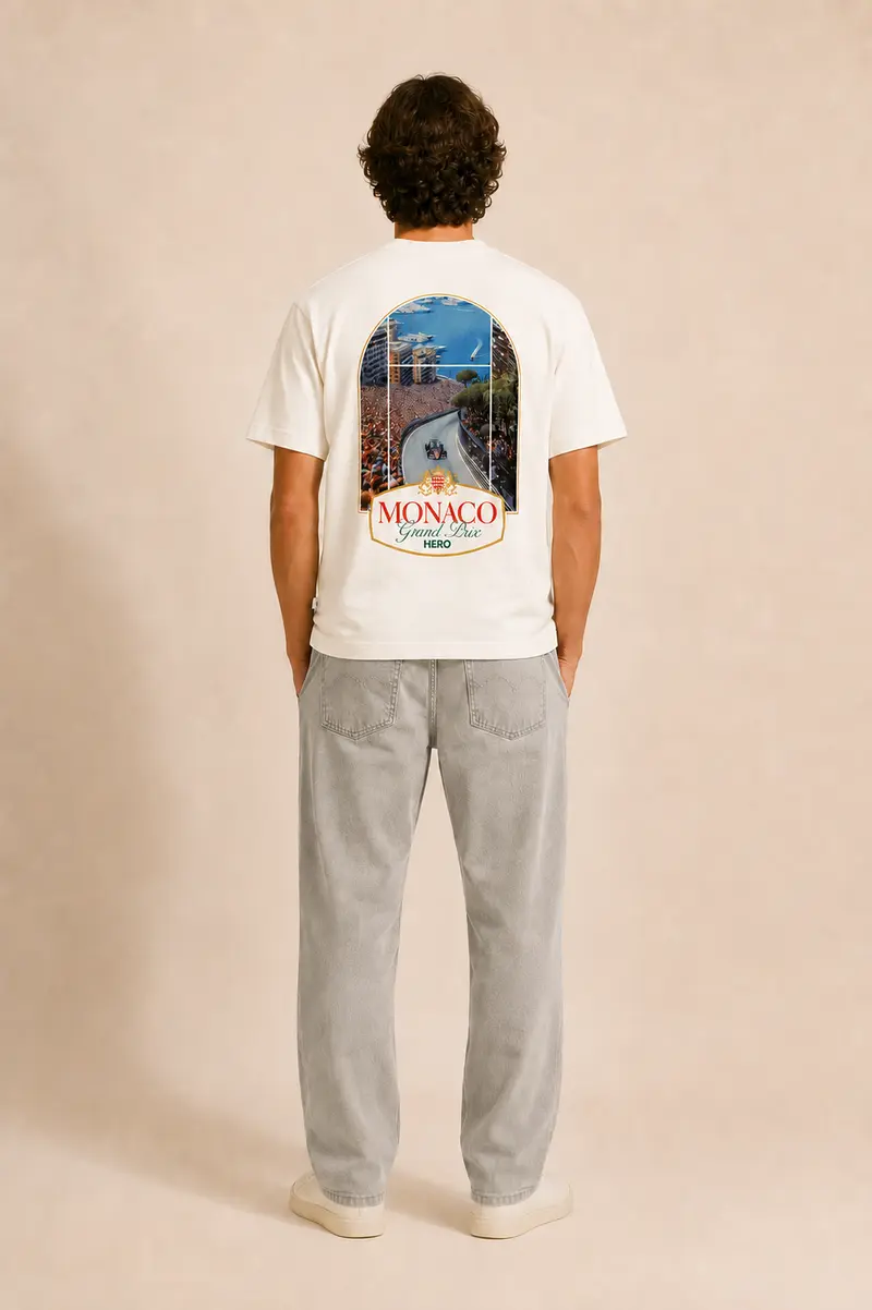 T-SHIRT CROWD TEE - OFF WHITE