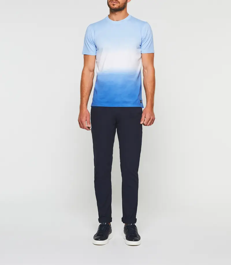 T-shirt dégradé bleu "Gavin"