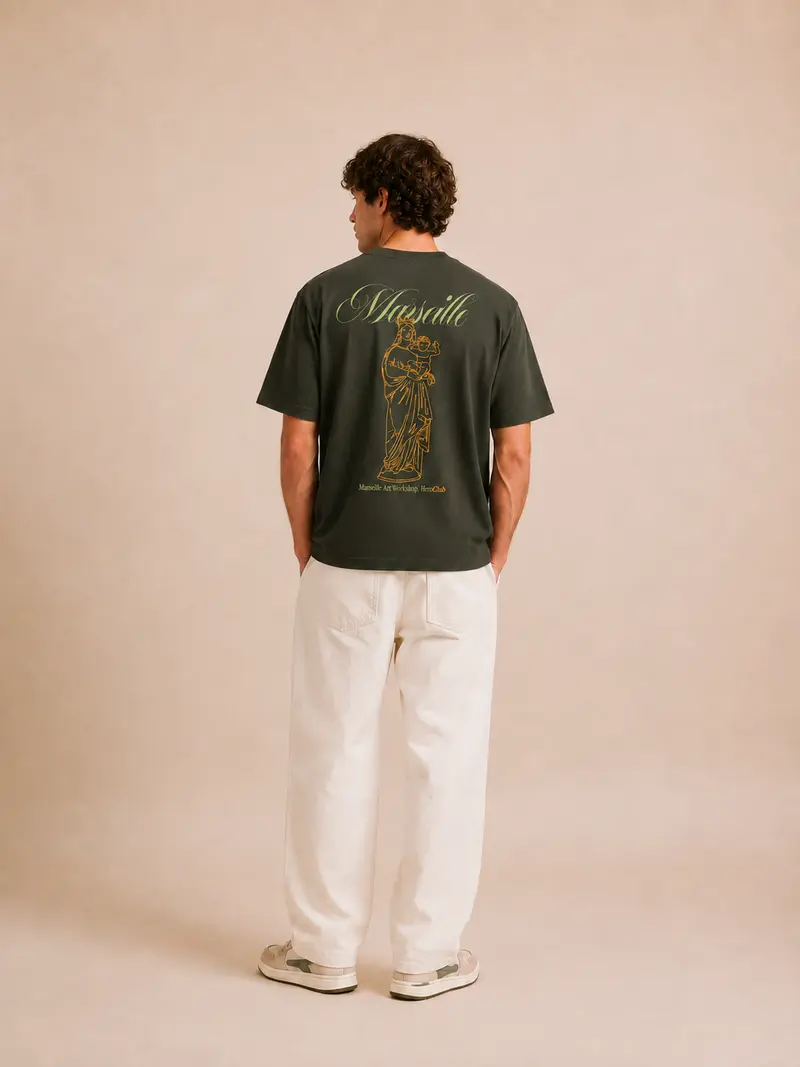 T-SHIRT DONNA TEE - MILITARY
