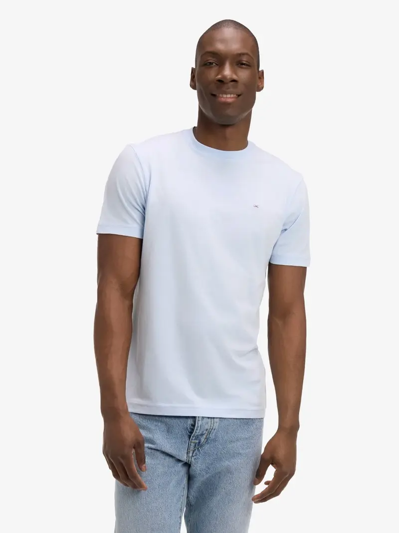 T-Shirt Eden Park bleu en coton