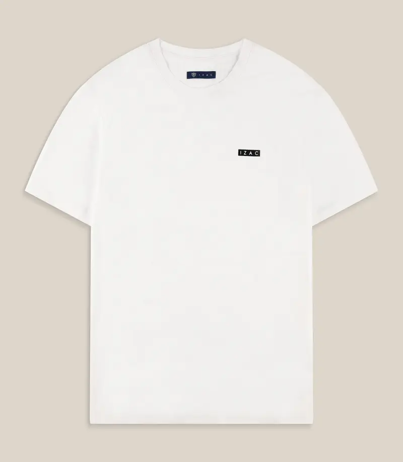 T-shirt en jersey blanc