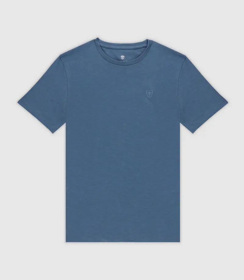 T-shirt en jersey indigo