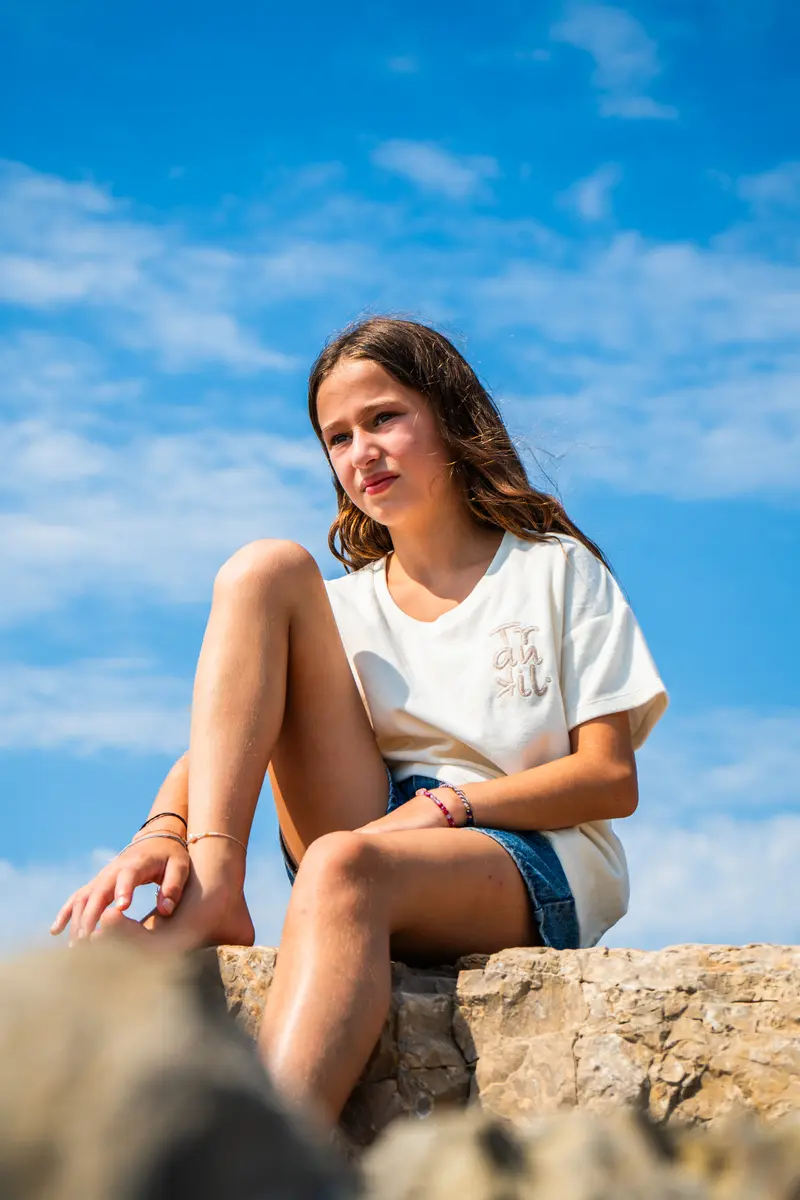 T-shirt Éponge Fille