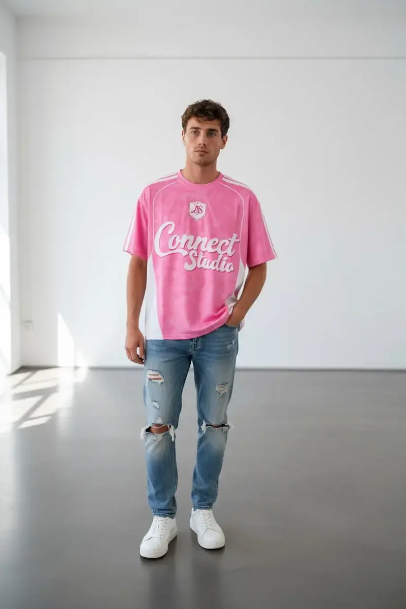 T-shirt Foot Connect Studio – édition graphique
