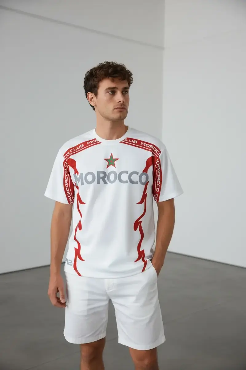 T-shirt Foot Morocco 212 – édition sport street