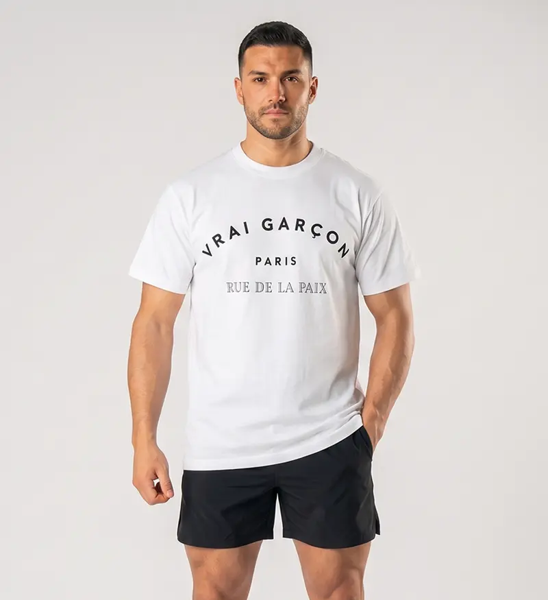 T-shirt GEORGE V WHITE