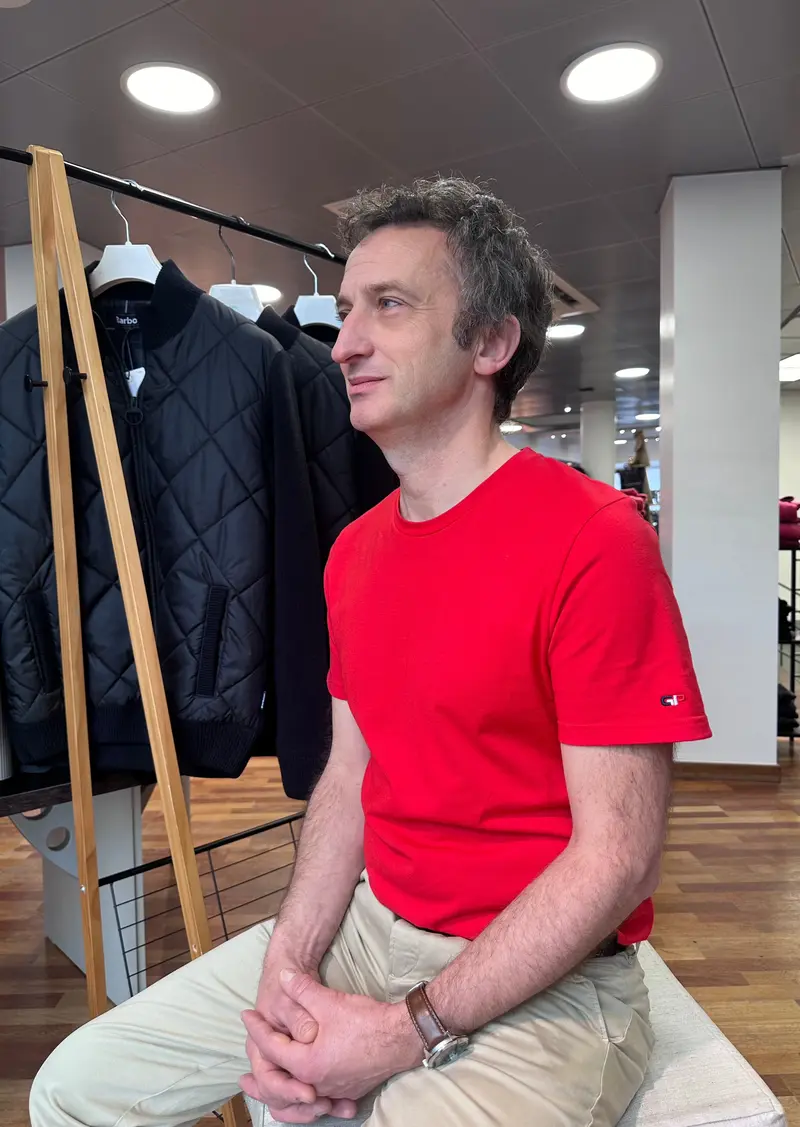 T-Shirt Georgespaul rouge