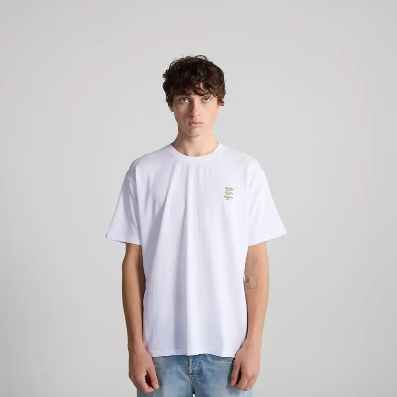 T-shirt Gianni Coton piquet White