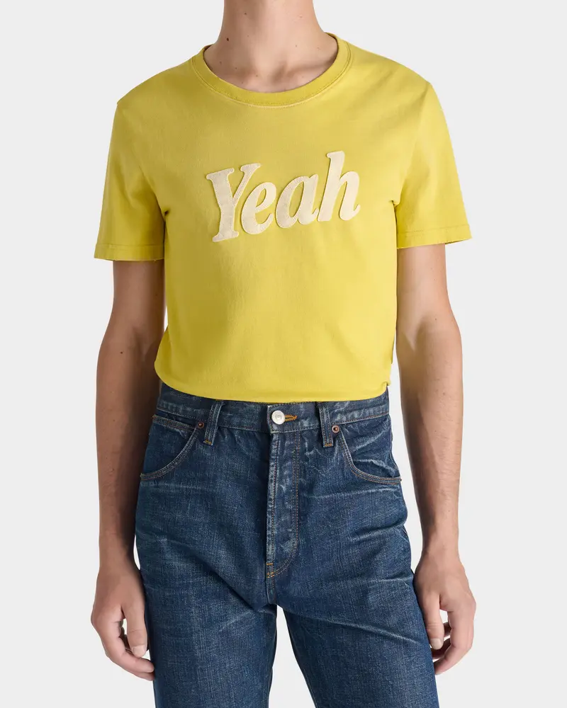 T-SHIRT GRAPHIQUE EN JERSEY DE COTON - TOURNESOL