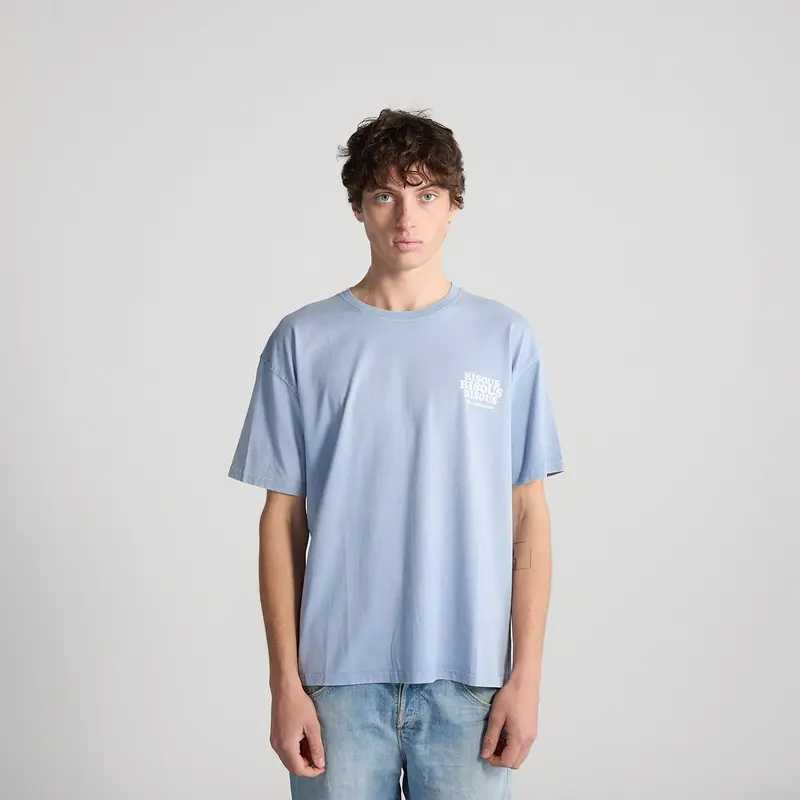 T-shirt Grease Light Blue