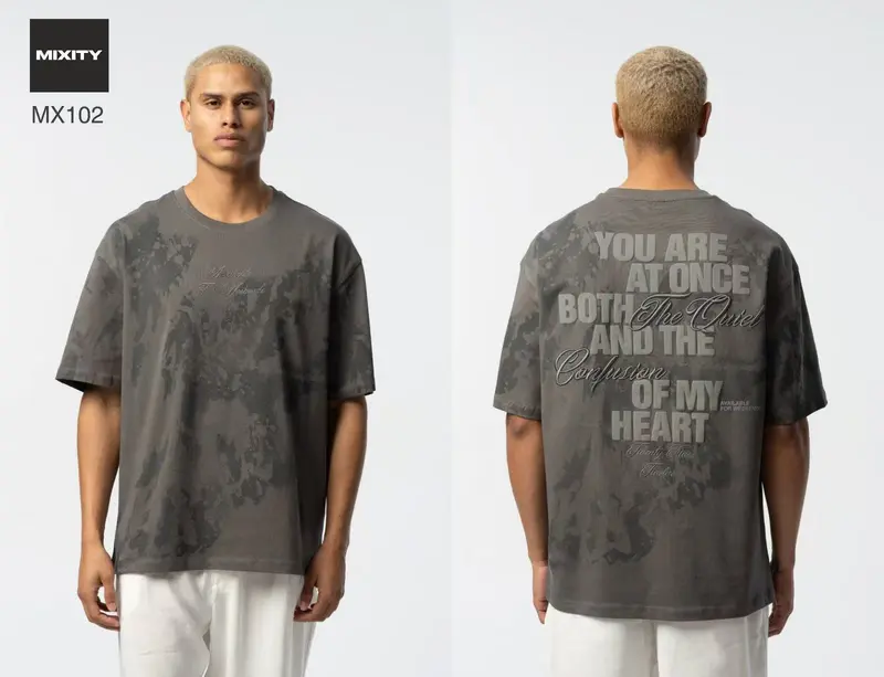 T-shirt GRIS FONCE