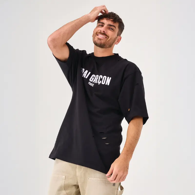 T-SHIRT HONOR BLACK