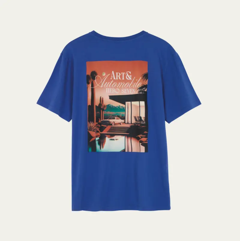 T-SHIRT HOPPER - OCEAN BLUE
