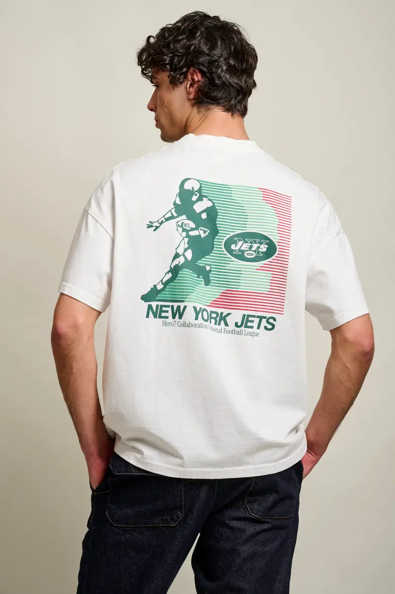 T-SHIRT JETS TEE PLAYER - OFF WHITE