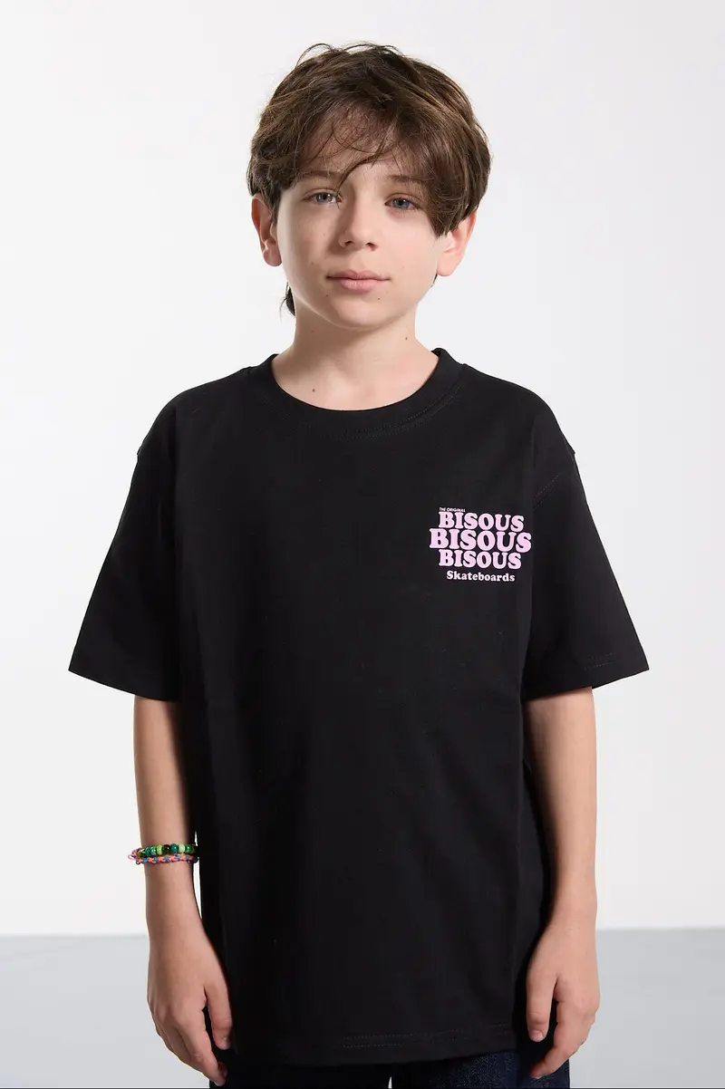 T-shirt Kids Grease Black