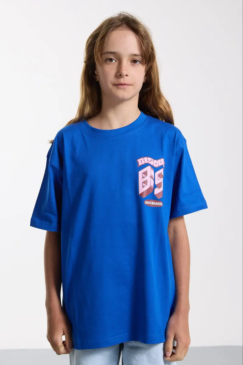 T-shirt Kids Pablo Royal