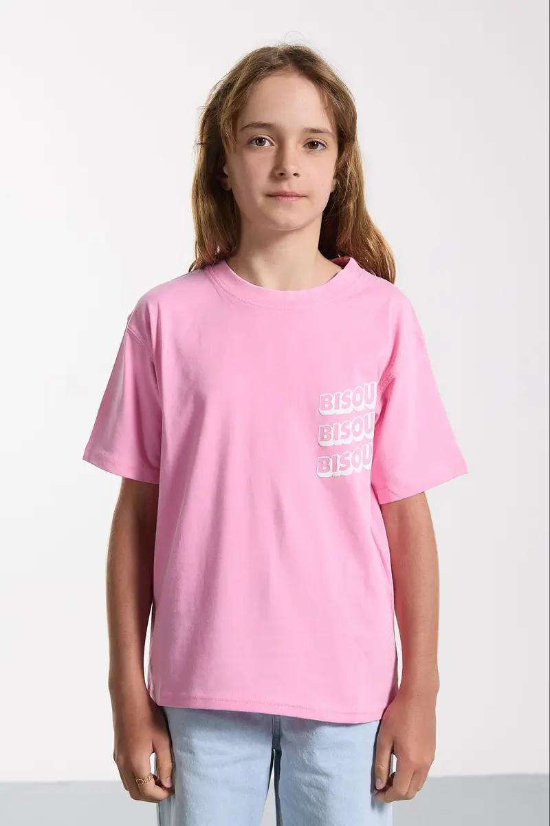 T-shirt Kids Sonics Pink
