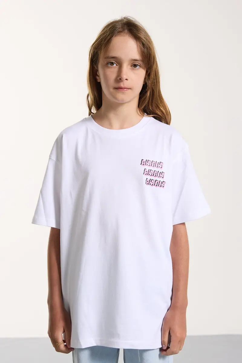 T-shirt Kids X3 White
