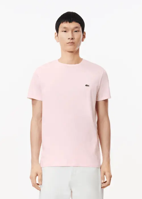 T-shirt Lacoste rose clair
