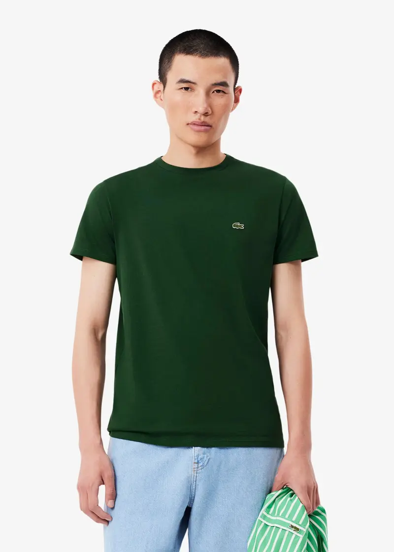 T-shirt Lacoste vert foncé