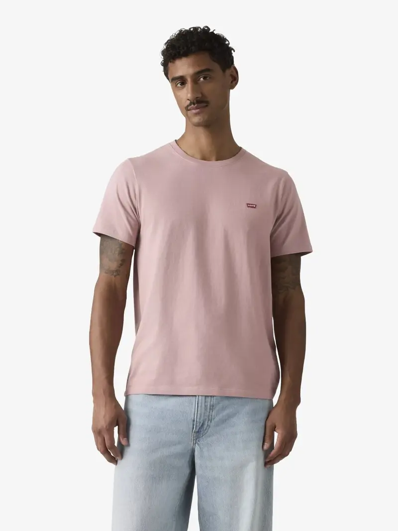 T-Shirt Levi's rose en coton