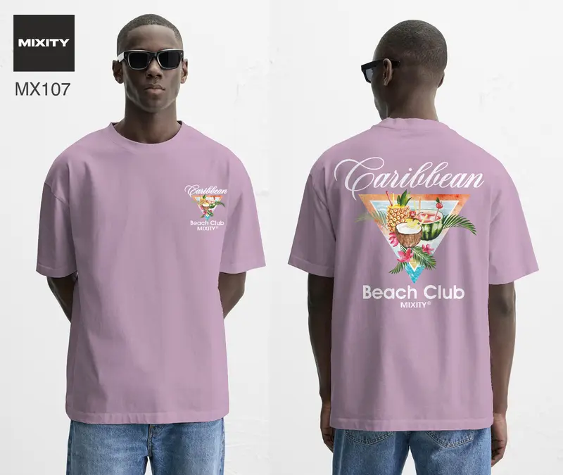 T-shirt LILAS CARIBBEAN