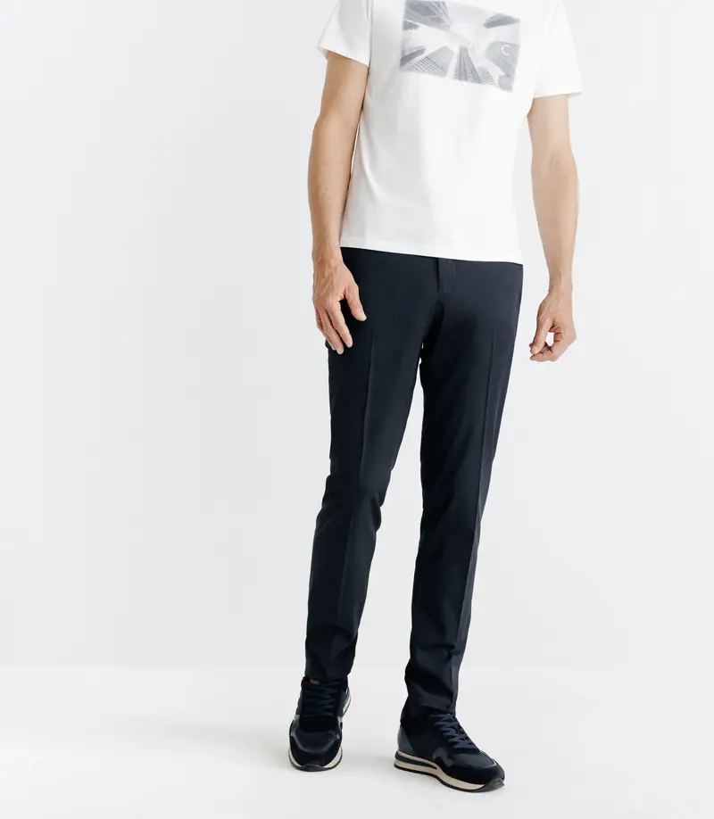 T-shirt manches courtes avec motifs blanc