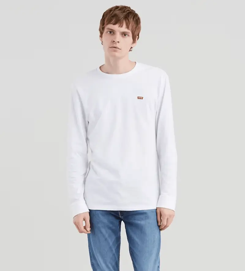 T-shirt manches longues Levi's® blanc