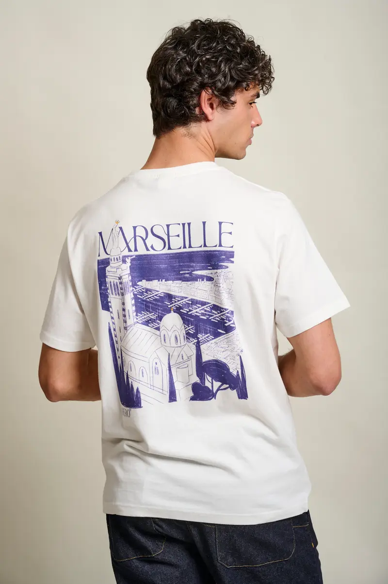 T-SHIRT MARSEILLE TEE - OFF WHITE