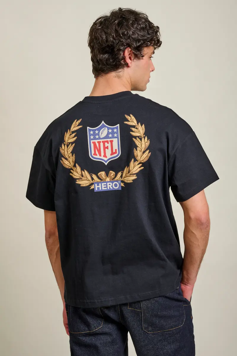 T-SHIRT NFL TROPHEE - BLACK