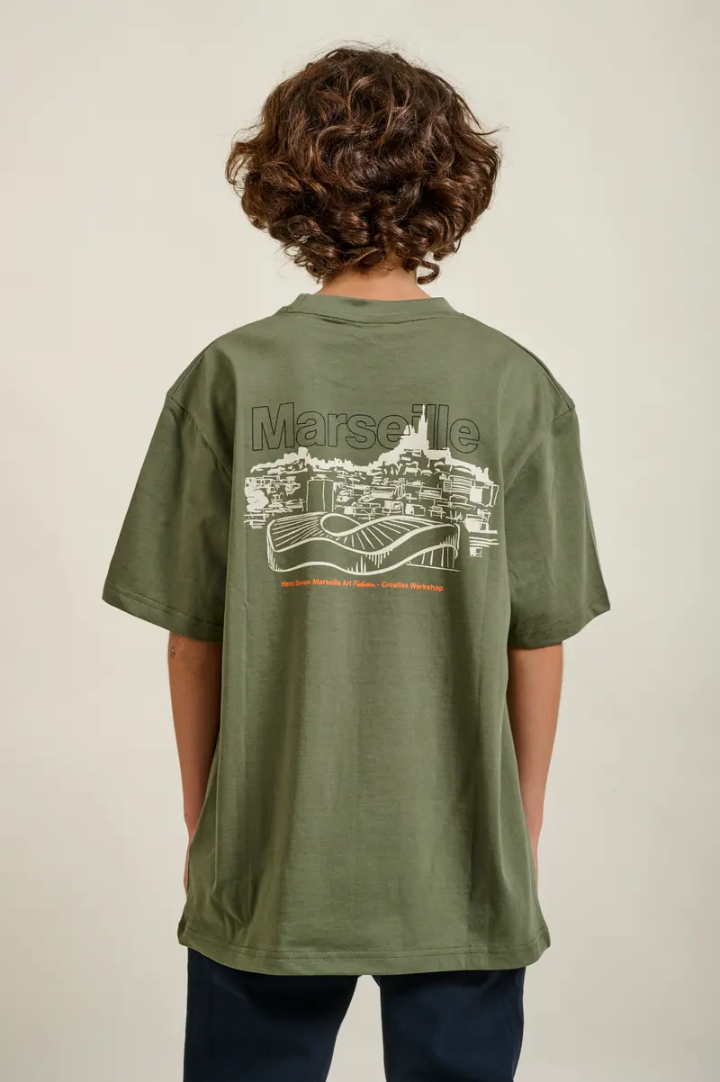 T-SHIRT OLYMPIC 26 K - KAKI