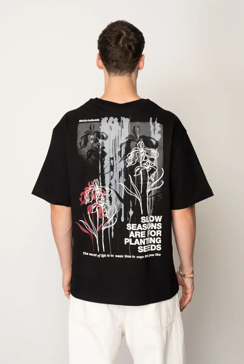 T-shirt Oversize Design Floral