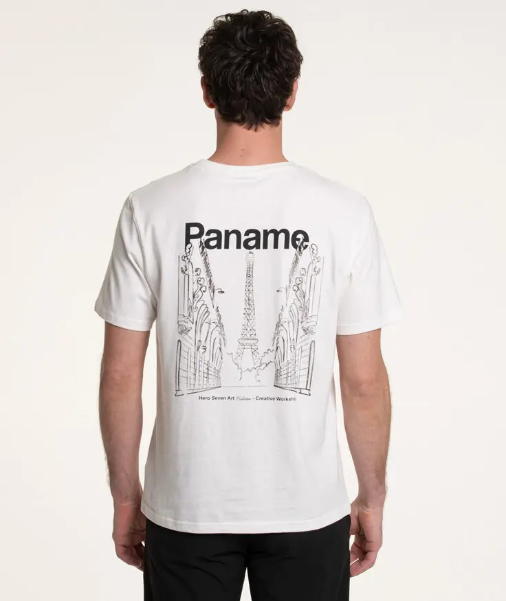 T-SHIRT PANAME - WHITE