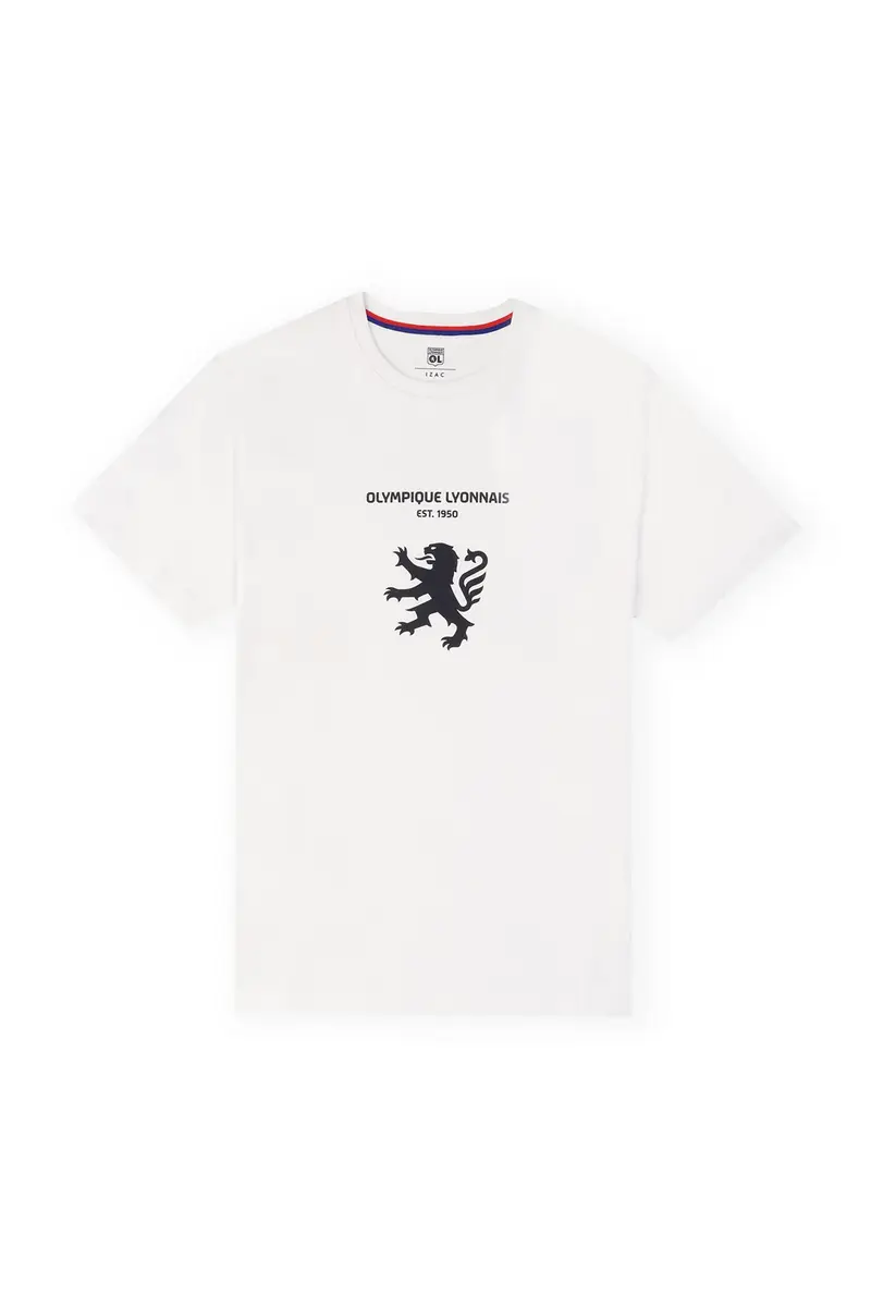 T-shirt print blanc