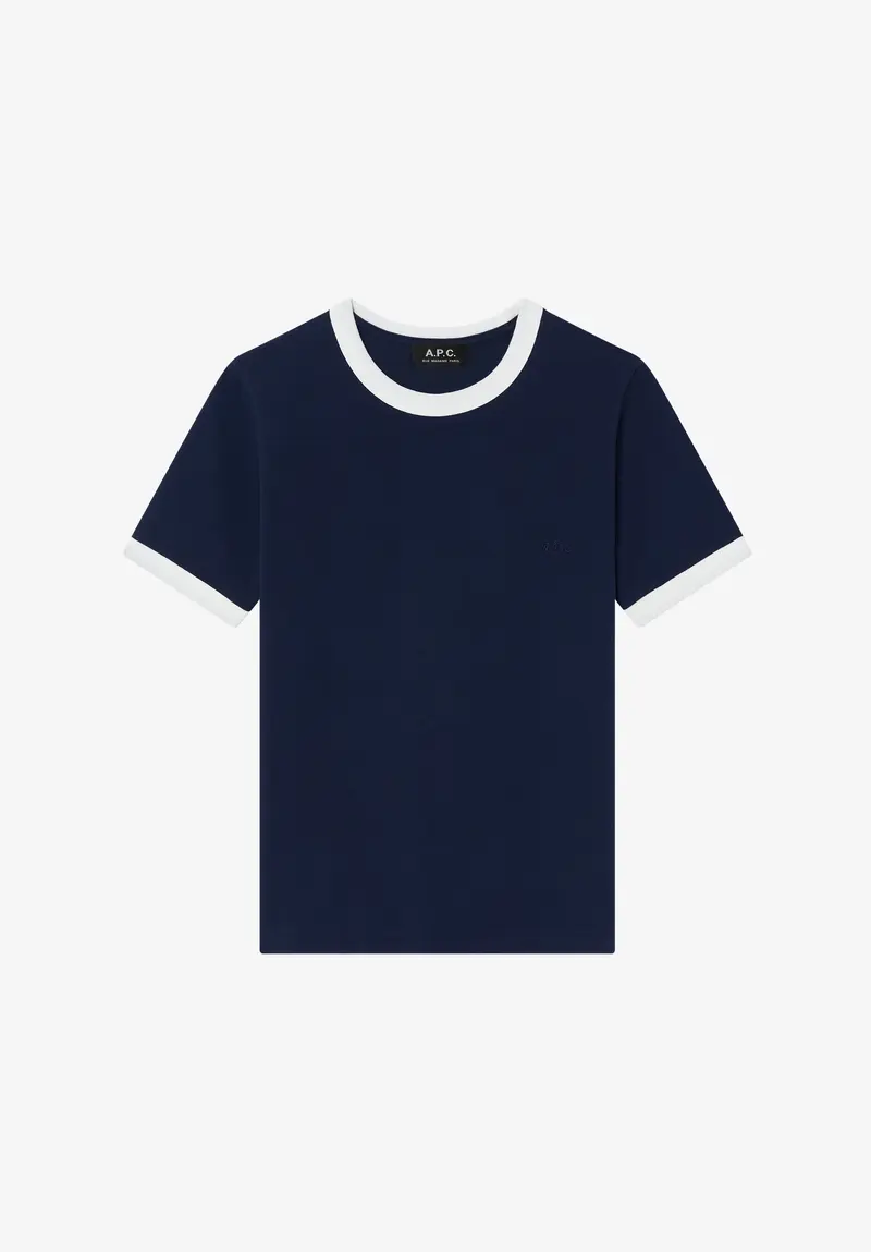 T-shirt Ringer Crop