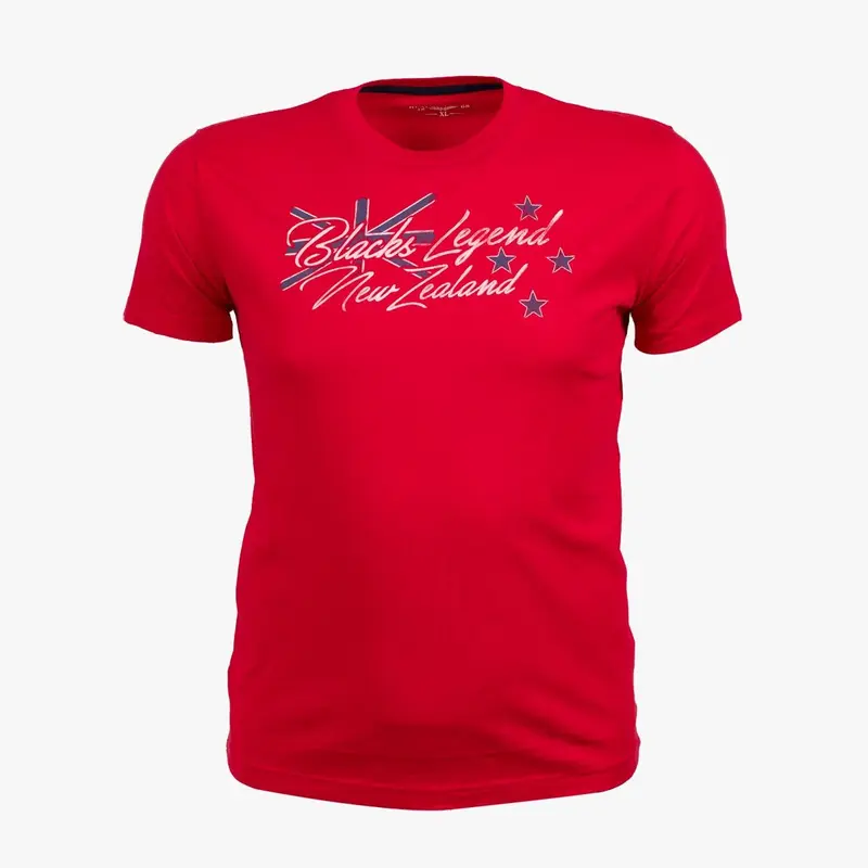 T-shirt rouge New Zealand