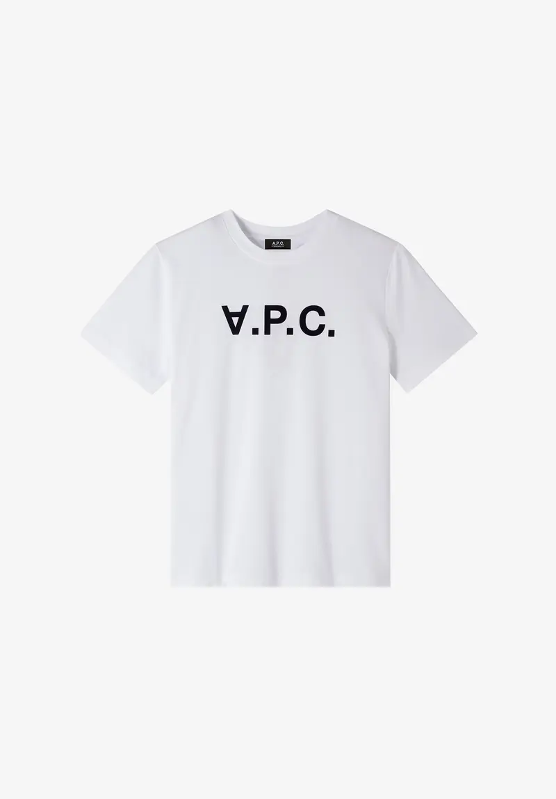 T-Shirt Standard A.P.C. Brodé Rayé Unisex