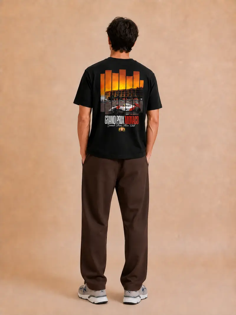 T-SHIRT SUNSET TEE - BLACK